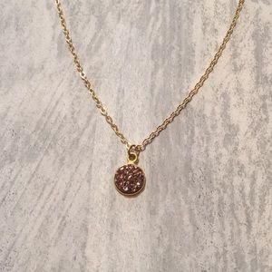 Druzy Crystal Choker Necklace